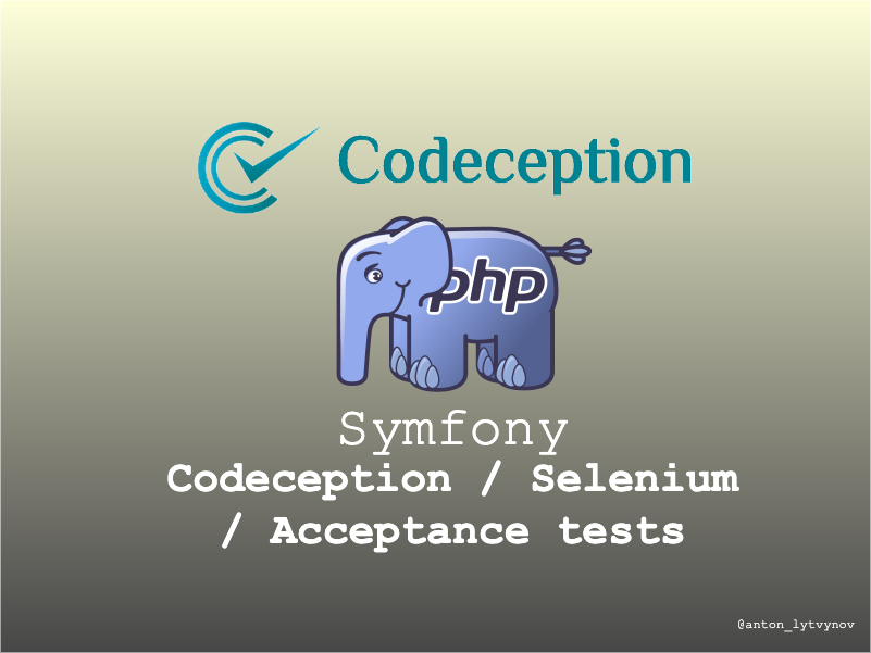 Running Codeception Acceptance Tests with Docker