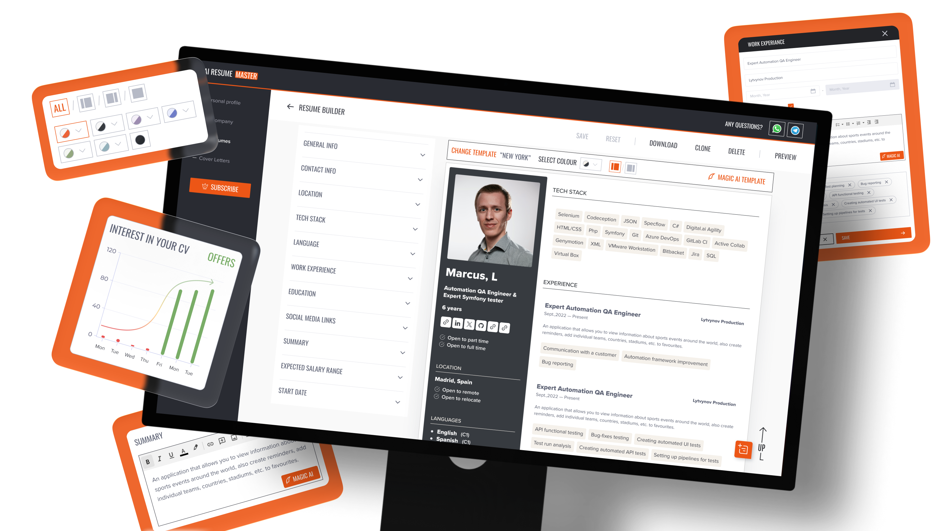 AI Resume Master: Resume Builder with AI Integration