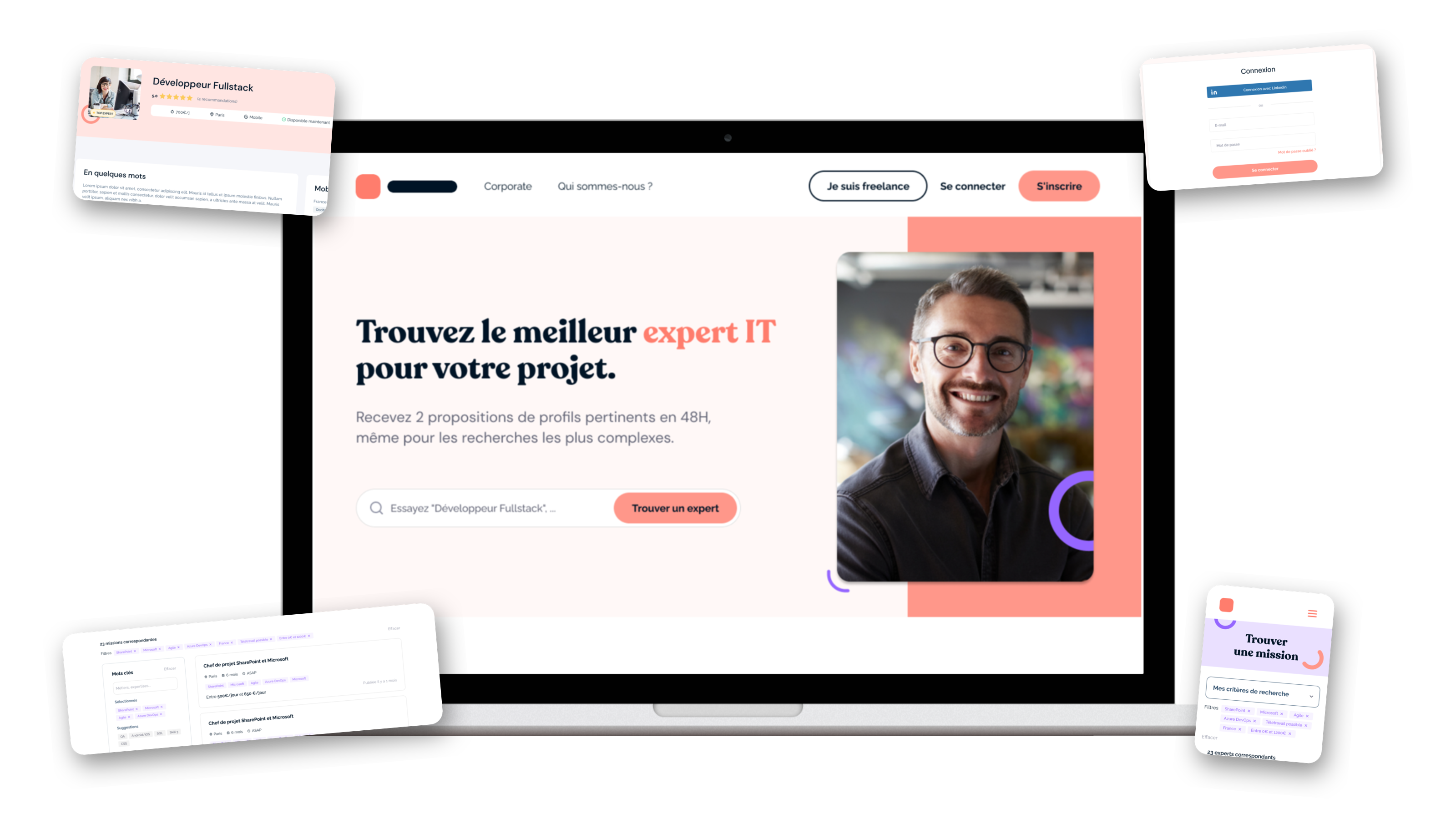 IT Freelance Marketplace: Rebranding, Responsive Web Design & Development