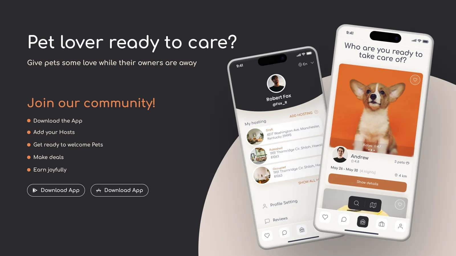 Kodcy - Global Pet Boarding App | Quick & Secure Pet Care Anywhere