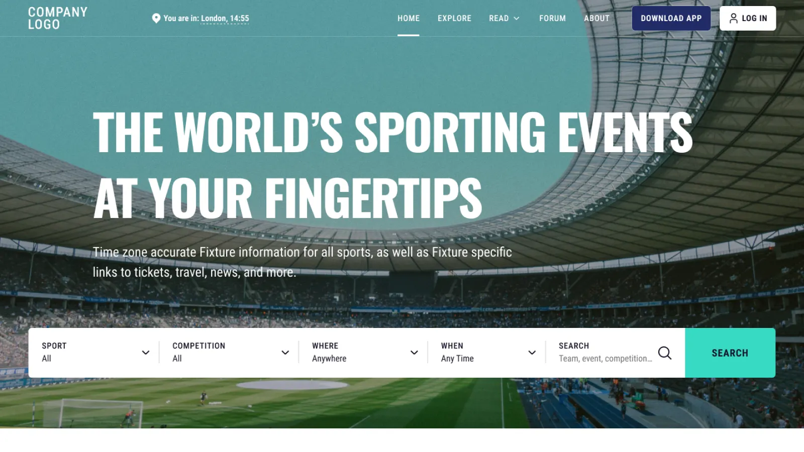 Smart Sports Event Discovery Platform