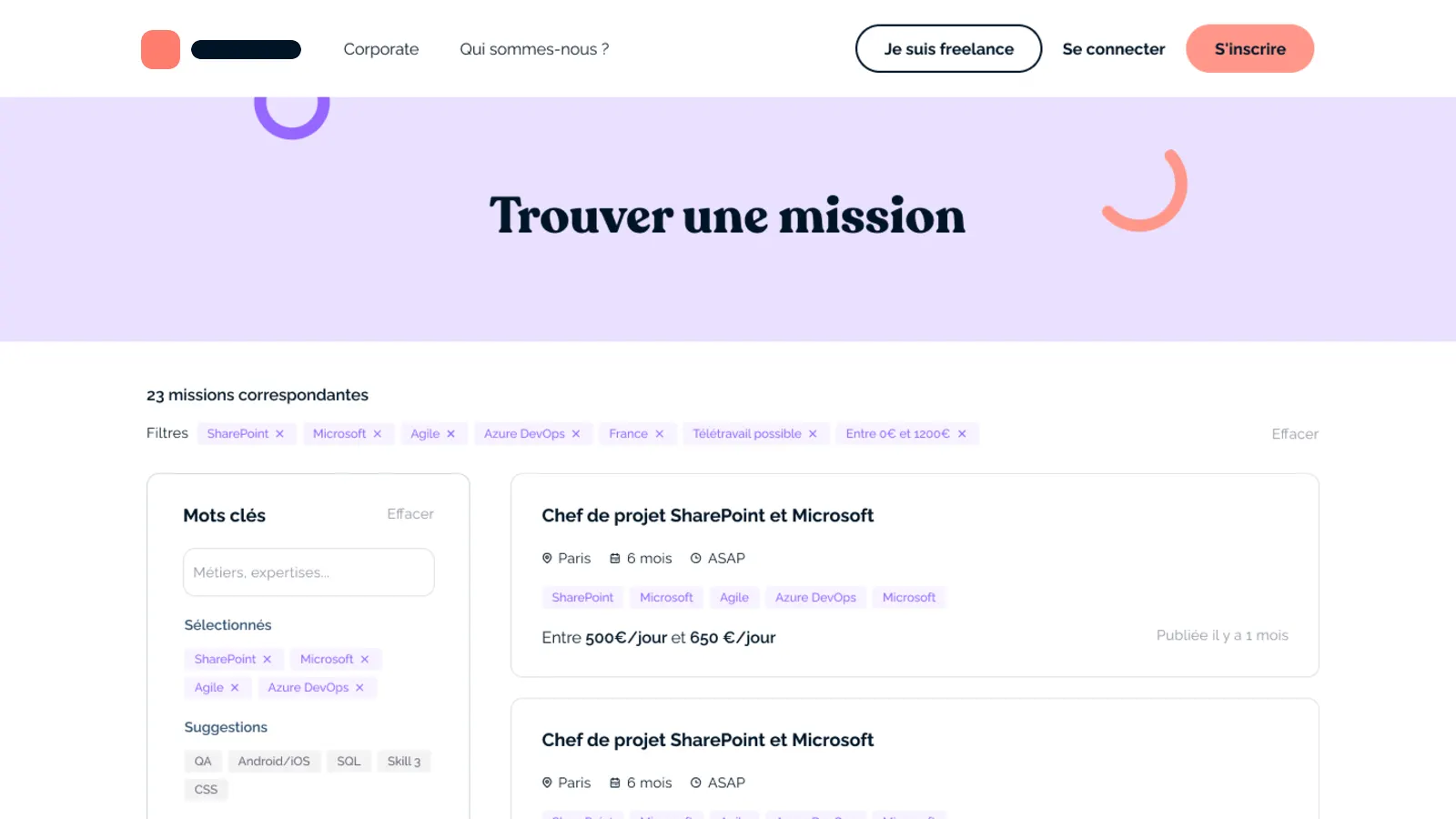 IT Freelance Marketplace: Rebranding, Responsive Web Design & Development