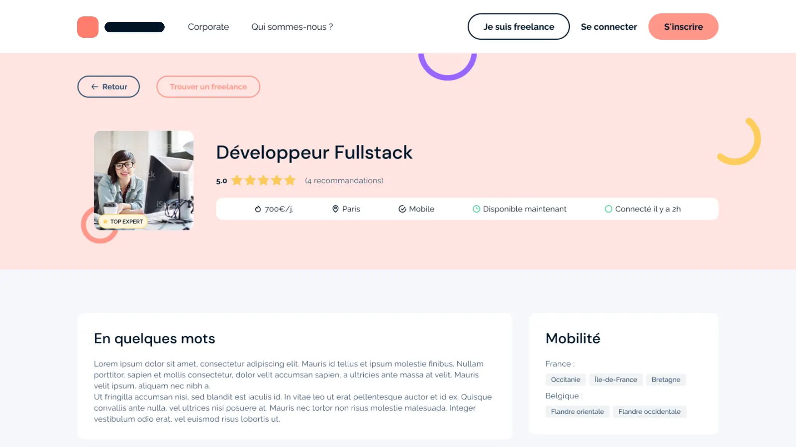 IT Freelance Marketplace: Rebranding, Responsive Web Design & Development