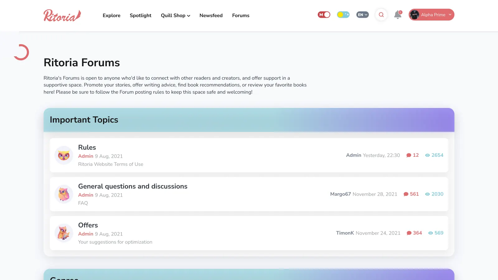 Ritoria: Social Self-Publishing Platform with Creator Monetization