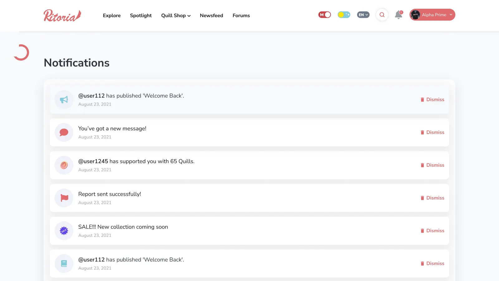 Ritoria: Social Self-Publishing Platform with Creator Monetization