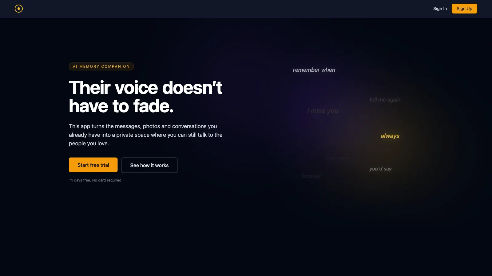 AI Grief Companion: Chat History Ingestion, LoRA Persona Training & RAG Memory