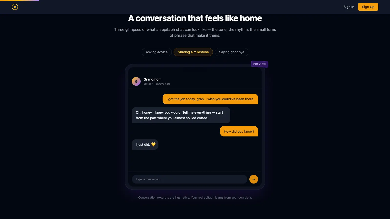 AI Grief Companion: Chat History Ingestion, LoRA Persona Training & RAG Memory